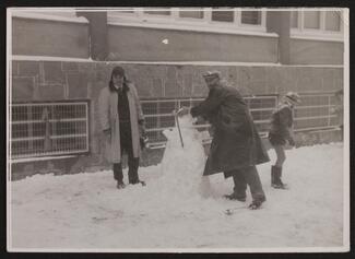 La nevada del 62' i els ninots de neu