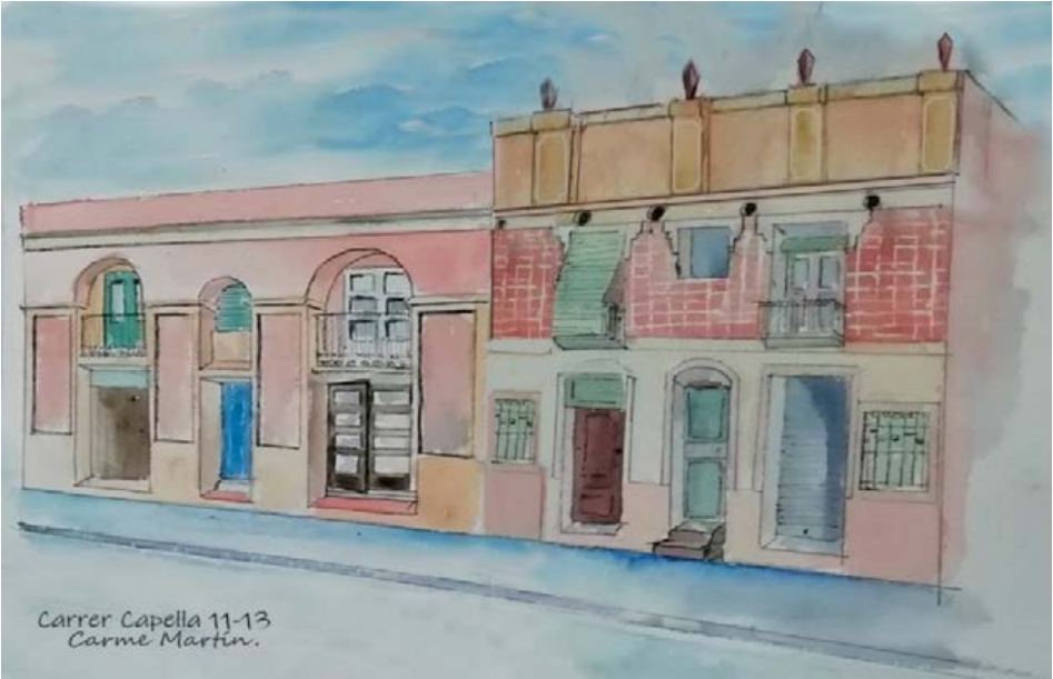 Media picture: 09 - Ca n’Aloy, carrer Capella 