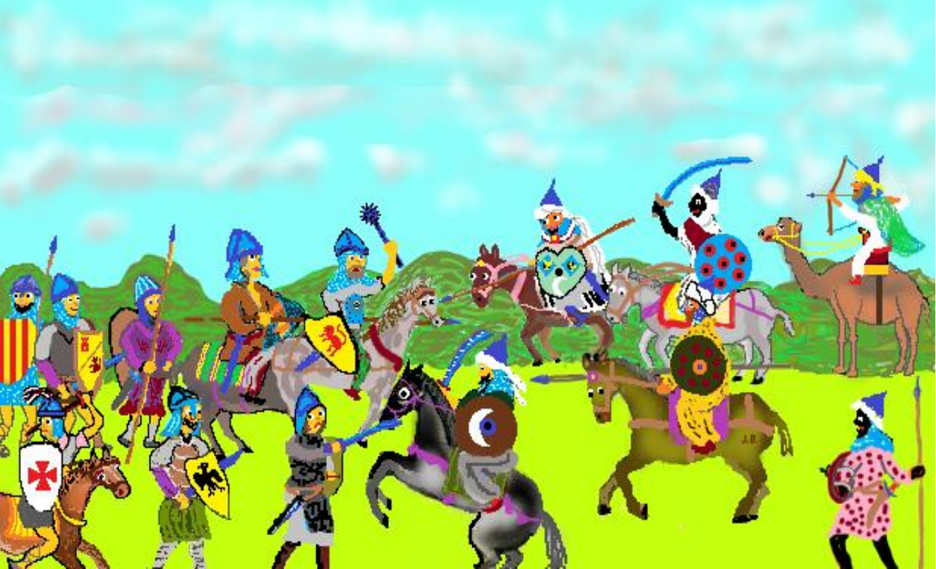 Imatge pels mitjans: 01 - La Batalla de les Navas de Tolosa