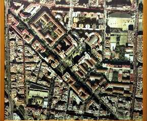 Aerial image of the Congrés neighborhood