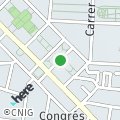 OpenStreetMap - Plaça del Congrés Eucarístic, El Congrés i els Indians, Barcelona, Barcelona, Catalunya